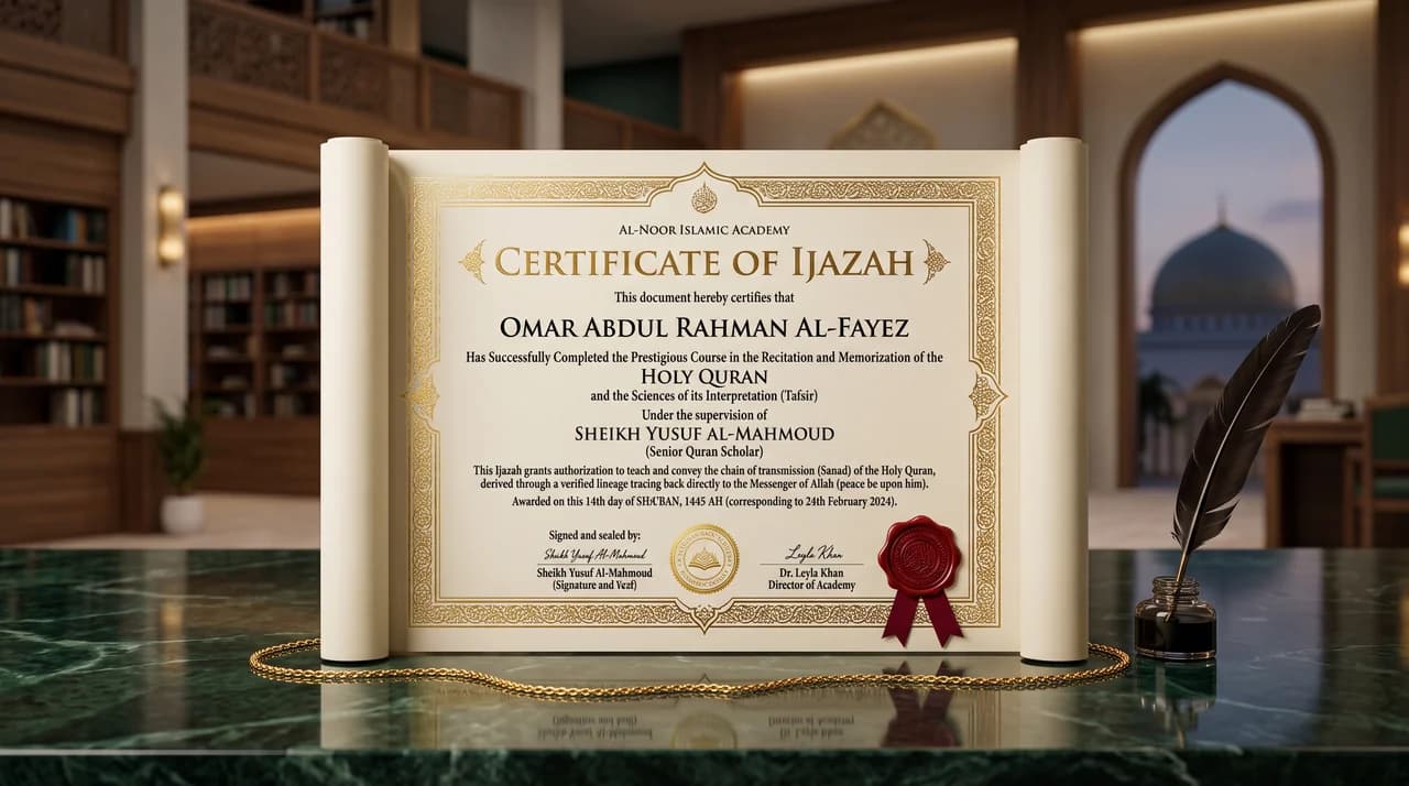 Sanad & Ijazah Program